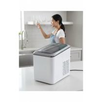 Máquina de Gelo 15kg Rápida Compacta Prata 110V/220V Máquina de Gelo 15kg Rápida Compacta Prata 110V/220V