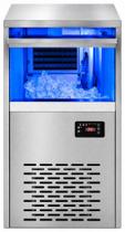 Máquina de Gelo 30kg por Dia Inox 220V Produção Rápida com Reservatório Máquina de Gelo 30kg por Dia Inox 220V Produção Rápida com Reservatório