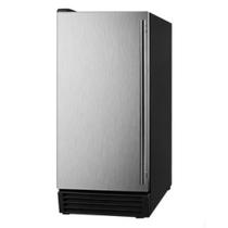 Máquina de gelo crissair ice maker de embutir 30kg em aço inox 220v blt30