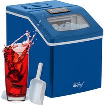 Máquina de Gelo Deco Chef 18kg/24h Controle Digital Azul