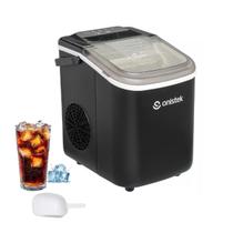 Maquina De Gelo Em Cubos Portatil 12kg 1,3l Preto