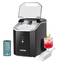 Máquina de Gelo ICEPURE Nugget 15 kg WiFi Portátil para Bancada Máquina de Gelo ICEPURE Nugget 15 kg WiFi Portátil para Bancada