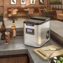 Máquina De Gelo Industrial Em Cubo Portátil Gelopar 12 Kg 220V Máquina De Gelo Industrial Em Cubo Portátil Gelopar 12 Kg 220V