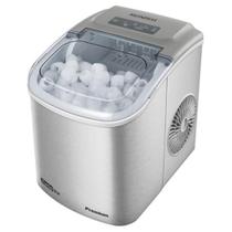 Máquina de Gelo Mondial 12kg Turbo Ice Premium MG-12-GI Cinza 220V