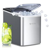Máquina de Gelo Portátil Ecozy - 9 Cubos em 26,5 lbs/24h