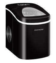Máquina de Gelo Portátil Frigidaire - 26kg, 26L/Dia, Preto e Branco