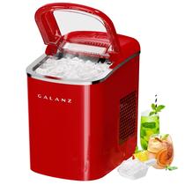 Máquina de Gelo Portátil Galanz - 2,1L, Vermelha Retrô Máquina de Gelo Portátil Galanz - 2,1L, Vermelha Retrô