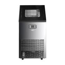 Máquina de gelo profissional hq 45kg turbo ice preto e inox 220v Máquina de gelo profissional hq 45kg turbo ice preto e inox 220v