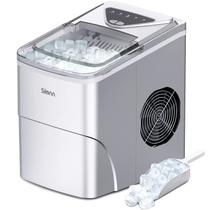 Máquina de Gelo Silonn - 9 Cubos em 6 Minutos - Limpeza Automática - 12kg