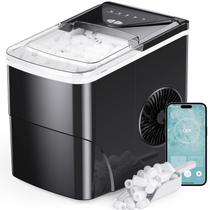 Máquina de Gelo Silonn Smart - 26 Libras/Dia, 2 Tamanhos de Gelo
