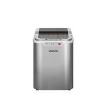 Máquina de Gelo Suggar 15kg Gelo Rápido + Bandeja Coletora e Pá 120W MG15