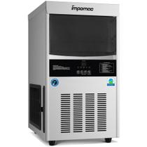 Maquina De Gelo Th50x Cubo 50Kg Dia Prata 220V - Impomac Maquina De Gelo Th50x Cubo 50Kg Dia Prata 220V - Impomac