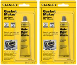 Máquina de Juntas STANLEY High-Temp RTV Silicone - 70ml Vermelha (Pacote com 2)