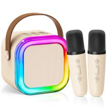 Máquina de karaokê CSCyyamz Mini alto-falante Bluetooth portátil