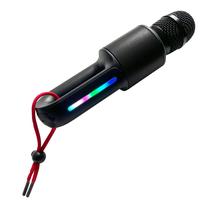Máquina de Karaokê Portátil com Microfone e Alto-Falante