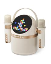 Máquina de karaokê portátil PHILIPS S2508 com 2 microfones