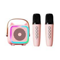 Máquina De Karaokê Portátil Sem Fio Bluetooth Para Crianças Com Luz RIVGOT Brinquedo De Presente Com Máquina De Karaokê Portátil Sem Fio Bluetooth Para Crianças Com Luz RIVGOT Brinquedo De Presente Com