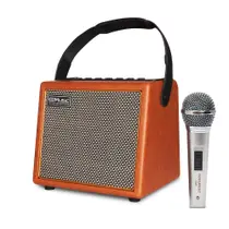 Máquina de Karaokê Profissional Coolmusic com Microfone Bluetooth