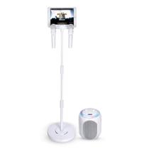 Máquina de karaokê Singing Machine Home Stage com 2 microfones sem fio