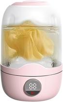 Máquina de lavar automática recarregável portátil 1.1L rosa