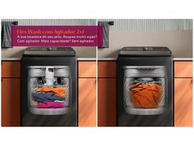 Máquina de Lavar - Brastemp 16Kg Cinza Platinum com Tecnologia Flex Wash e Ciclo Tira Manchas Advanced - BWY16A9