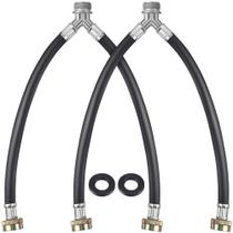 Máquina de lavar Dreyoo Y Hose 3/4" de latão 30 cm 2 unidades