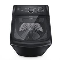 Máquina de Lavar Electrolux 14,5kg Preta Efficient Cesto Inox, Jet&Clean e Filtro Fiapos (LEP15)