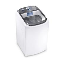 Maquina de Lavar Electrolux LDA13 13Kg Efficient Duplo Cesto em Inox Branco - 127v