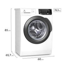Máquina de Lavar Frontal 11kg Electrolux Premium Care Inverter com Água Quente/Vapor (LFE11)