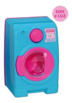 Máquina De Lavar Infantil Home Love C/ Som e Luz Usual Brinquedos