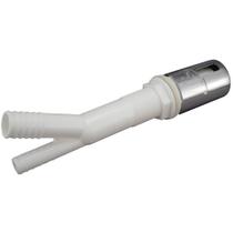 Máquina de lavar louça Air Gap Plumb Pak PP855-70 plástico cromado 5/8x7/8" Máquina de lavar louça Air Gap Plumb Pak PP855-70 plástico cromado 5/8x7/8"