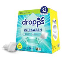 Máquina de lavar louça em cápsulas Dropps UltraWash Lemon Citrus 32 unidades