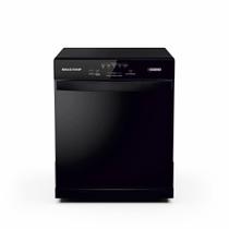 Máquina de Lavar Louças de Bancada Brastemp 8 Serviços com Função Acquaspary Preta 220V