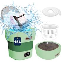 Máquina de Lavar Portátil CNCJ 15L com Secador Giratório