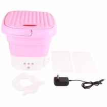 Máquina de lavar portátil Lwuey Mini dobrável 1,9 kg 3 modos