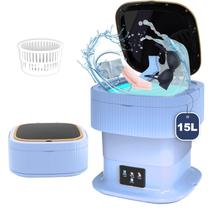 Máquina de Lavar Portátil YLTIMER 15L com Função de Centrifugação