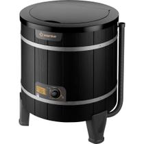 Máquina de Lavar Roupa Lavadora 127 V 60 Hz 5 Kg Tanquinho Lavanderia Compacta Escuro Wanke Preto