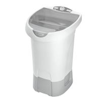 Máquina de Lavar Roupa Lavadora 127 V 60 Hz 5 Kg Tanquinho Lavanderia Compacta Wanke Branco Fume