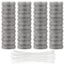 Máquina de lavar roupa Lint Traps em aço inoxidável 48 peças
