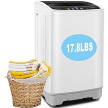 Máquina de lavar roupa Nictemaw Lavadora portátil 8kg com secadora 2 em 1