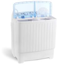 Máquina de lavar roupa ZENY Portable Compact Twin Tub 8kg/3,5 kg