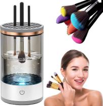 Máquina De Lavar Secar Limpar Pincél Maquiagem Make Elétrica Máquina De Lavar Secar Limpar Pincél Maquiagem Make Elétrica
