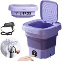 Máquina de Lavar Silenciosa Verde