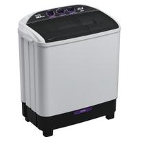 Máquina de Lavar Twin Tub Praxis 10kg 2 em 1 Lava e Centrifuga Branca