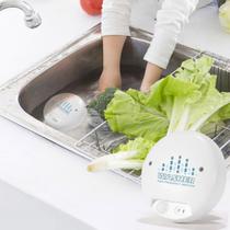 Máquina de limpeza alimentos Cozinha ultra-sônica Portatil lavar Vegetais Frutas Recarregavel USB - Prime
