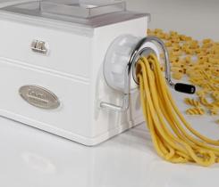 Maquina De Macarrão Atlas Regina Branca - 5 Tipos Massas Cor Branco