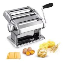 Máquina De Macarrão Cilindro Aço Inox Massa Caseira Talharim FRG0304 Frigopro