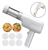 Maquina De Macarrão Elétrica Massa Caseira Portátil 6 Moldes