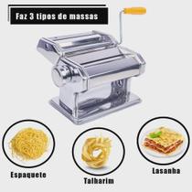 Máquina de Massas Manual Cilindro para Diversas Receitas Máquina de Massas Manual Cilindro para Diversas Receitas
