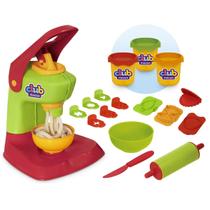 Máquina de Massinha de Modelar Club Massa Kit Pizza e Pasta